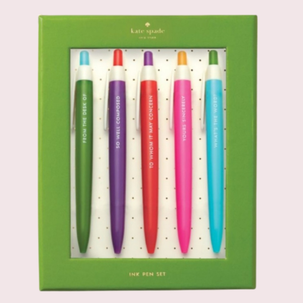 Kate Spade New York Pen Set NWT